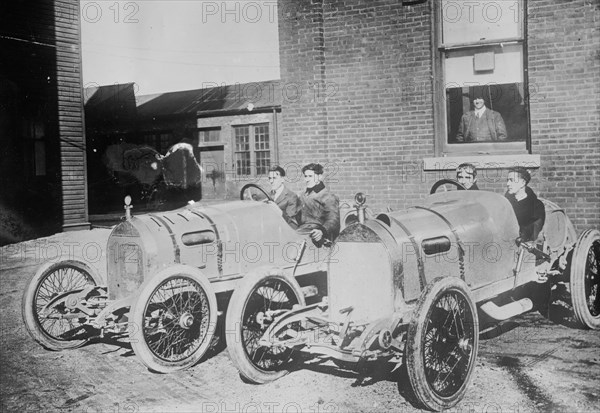 Mercer Racers, between c1910 and c1915. Creator: Bain News Service.