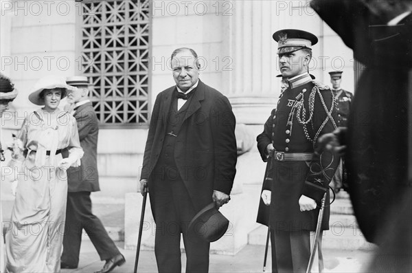 Viscount Haldane - West Point, 1913. Creator: Bain News Service.