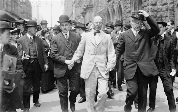 Bouck White arrested, 1914. Creator: Bain News Service.