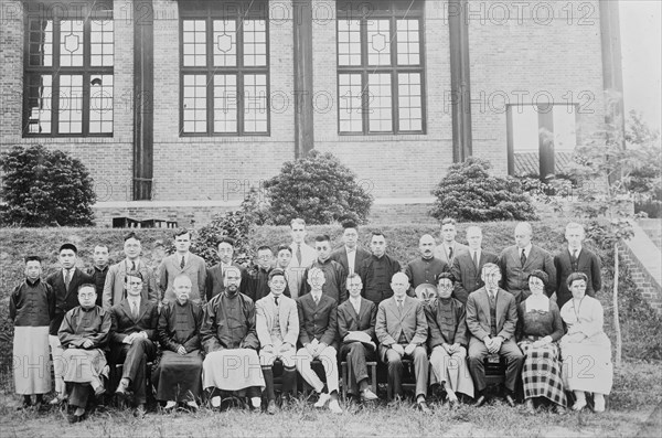 Chang Sha -- Yale-in-China - Faculty, between c1910 and c1915. Creator: Bain News Service.