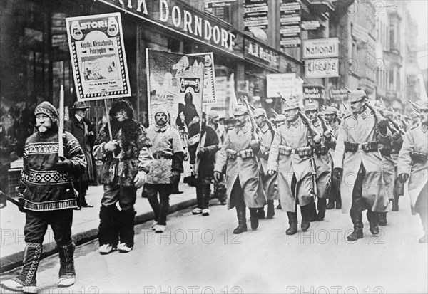 Leipzig during annual fair, 1915. Creator: Bain News Service.