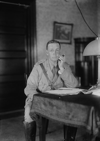 Lt. Colonel John Sydney Wardlaw Milne, 1918. Creator: Bain News Service.