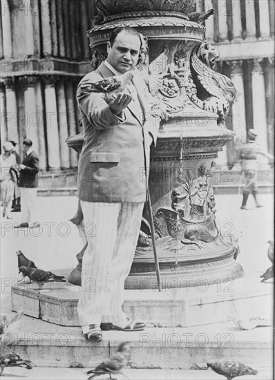 Benjamin Gigli in Venice, between and c1915 and c1920. Creator: Bain News Service.