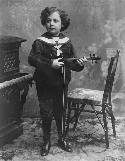 Jascha Heifetz, between c1910 and c1920. Creator: Bain News Service.