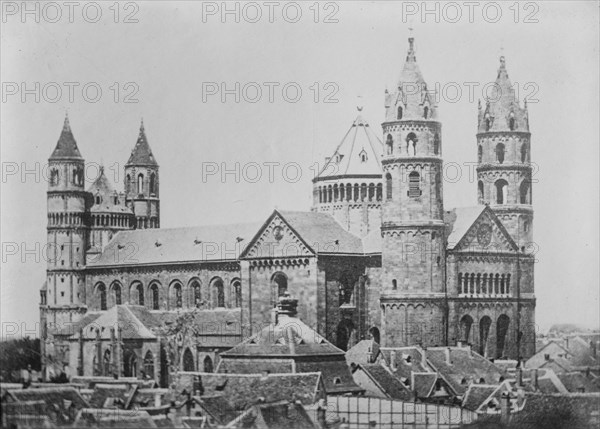 Cathedral, Worms, between c1915 and c1920. Creator: Bain News Service.