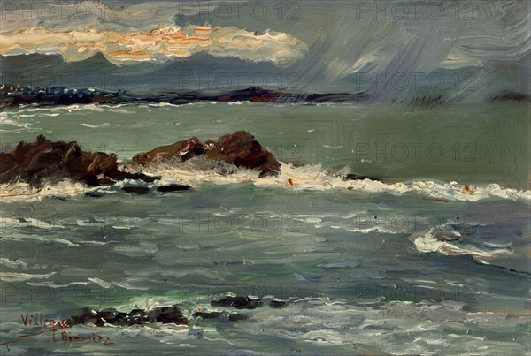 Biarritz, (c1900s). Creator: José Villegas Cordero.