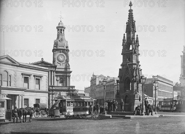 Princes Street, Dunedin, c1880s. Creator: Burton Brothers.