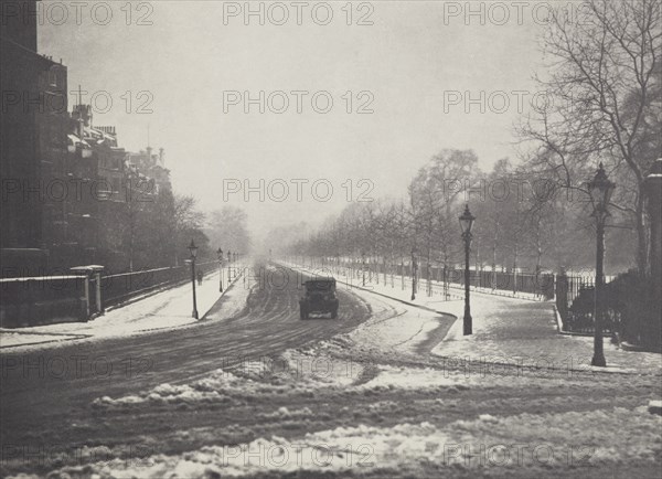 Birdcage walk. From the album: Photograph album - London, 1920s. Creator: Harry Moult.