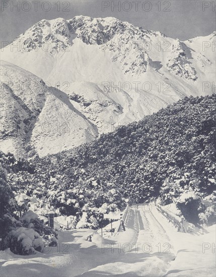 Mt Sebastapol, 4,700 ft., Mt Cook District. From the album: Record Pictures of New Zealand, 1920s. Creator: Harry Moult.