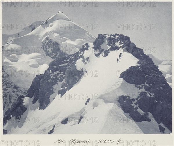 Mt Haast, 10,800 ft. From the album: Record Pictures of New Zealand, 1920s. Creator: Harry Moult.