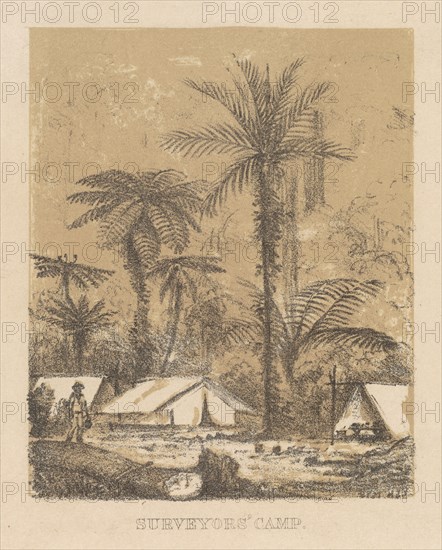 Surveyors' Camp,  c.1878. Creator: Edith Stanway Halcombe.