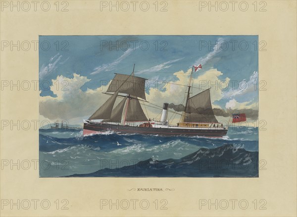 N.Z.S.S.C. Rangitira, c1870s.  Creator: William Forster.