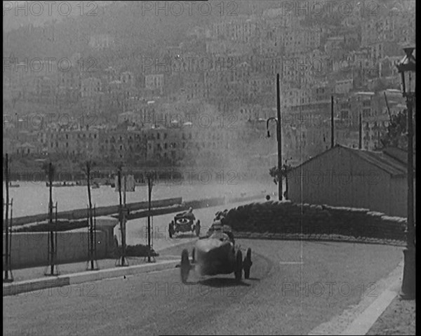 Grand Prix Motor Racing in Monte Carlo, 1929. Creator: British Pathe Ltd.