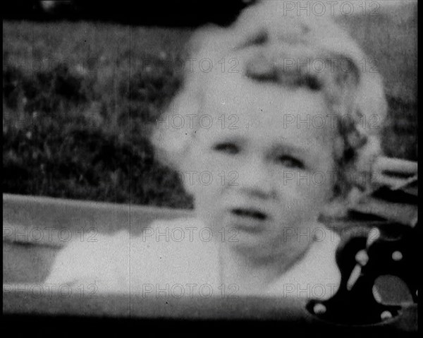 Charles Augustus Lindbergh Jr., Son of American Aviator Charles Augustus Lindbergh..., 1930s. Creator: British Pathe Ltd.