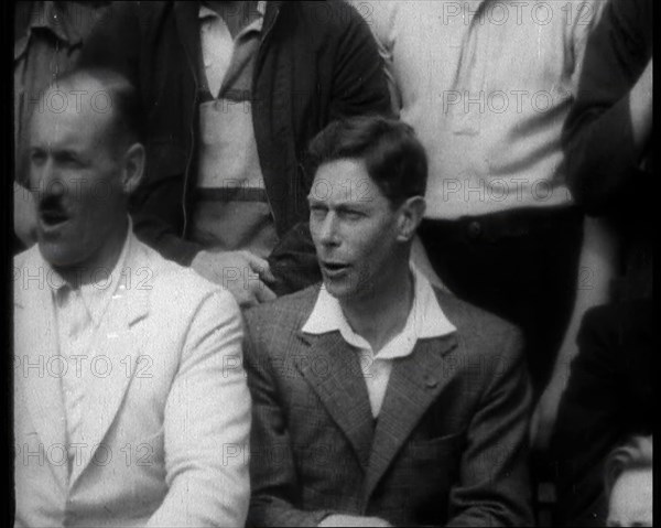 His Royal Highness the Duke of York Singing, 1933. Creator: British Pathe Ltd.