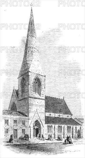 St. John the Evangelist, St. George's-in-the-East, 1869. Creator: Unknown.