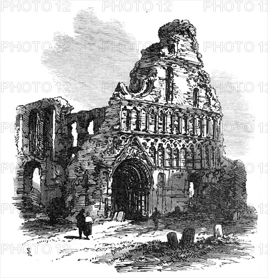 The Town and Camp of Colchester: St. Botolph’s Priory, 1869. Creator: Unknown.