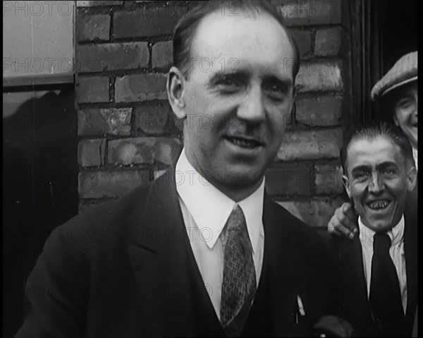 Arthur J Cook, Trade Union Activist, 1926. Creator: British Pathe Ltd.