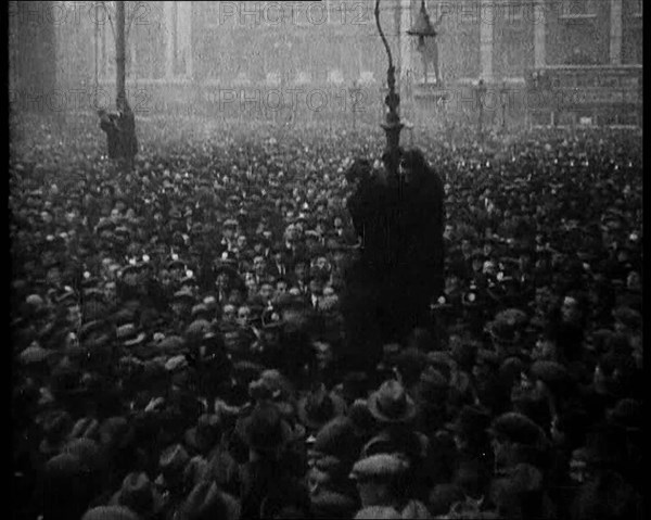 Fighting Breaking Out in a Crowd at the Cosgrave Rally, 1933. Creator: British Pathe Ltd.