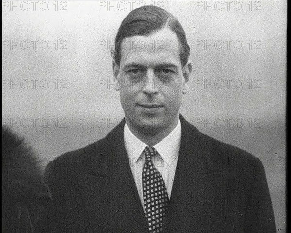 George, His Royal Highness the Duke of Kent, 1930s. Creator: British Pathe Ltd.