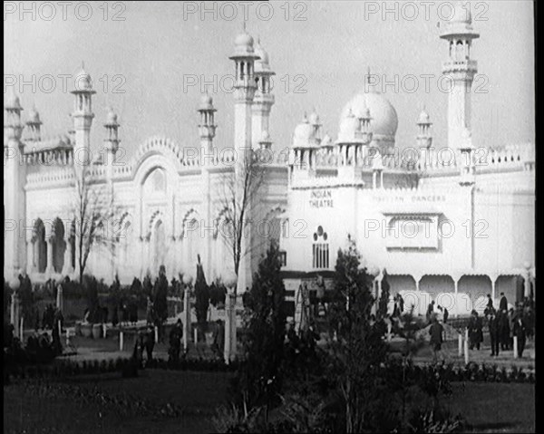 Indian Theatre at the British Empire Exhibition, 1920s. Creator: British Pathe Ltd.