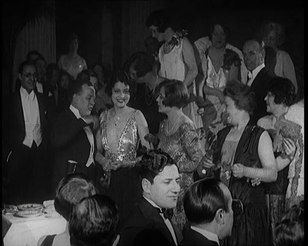 Actress Tallulah Bankhead and Singer Sophie Tucker Together in a Nightclub, 1924. Creator: British Pathe Ltd.