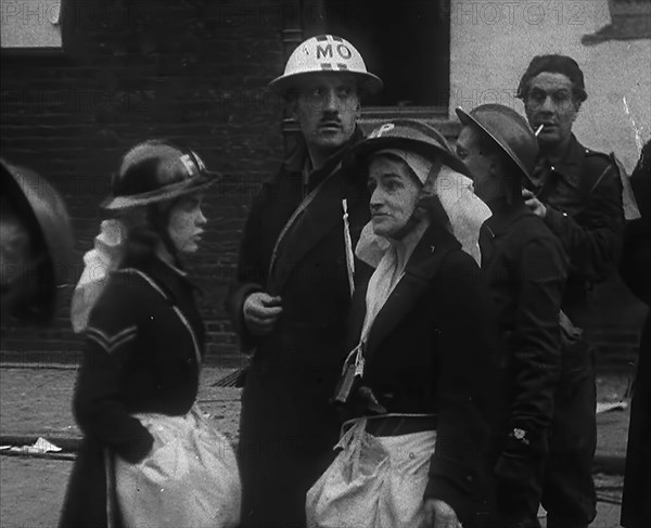 Civil Defence Corps Members, 1940. Creator: British Pathe Ltd.