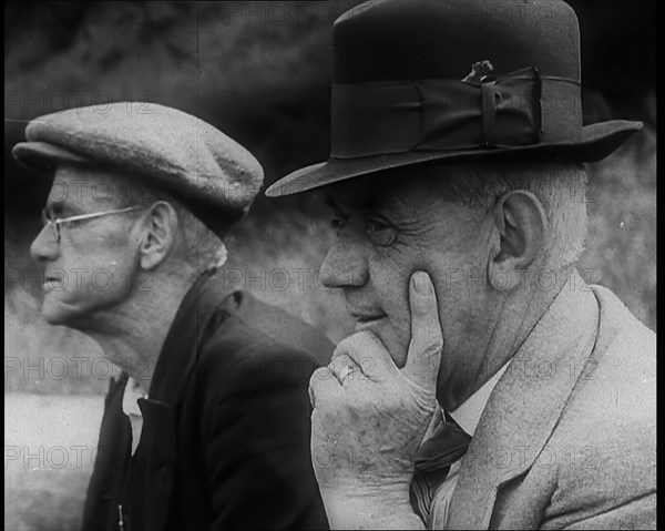 Two Men, 1940. Creator: British Pathe Ltd.