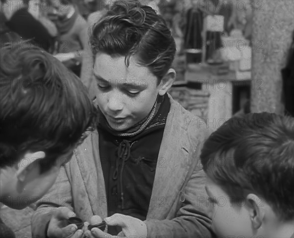 Italian Boys Talking, 1944. Creator: British Pathe Ltd.