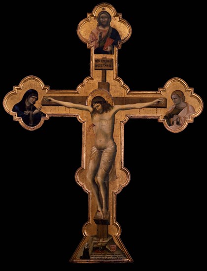 The Crucifix, 1332. Creator: Guariento di Arpo (1310-1370).