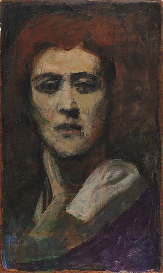 Self-portrait, 1925. Creator: D'Oettingen (François Angiboult); Hélène (1887-1950).