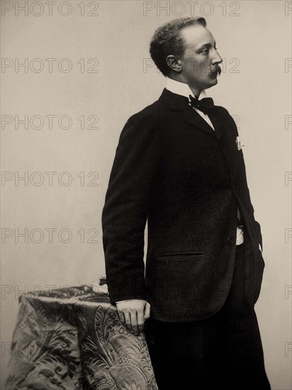 Portrait of Boniface de Castellane (1867-1932), 1897. Creator: Nadar; Gaspard-Félix (1820-1910).