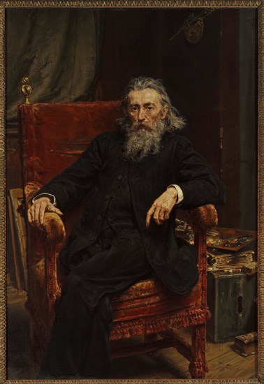 Self-portrait, 1892. Creator: Matejko; Jan Alojzy (1838-1893).