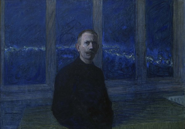 I. Self-portrait, 1901. Creator: Jansson; Eugène (1862-1915).