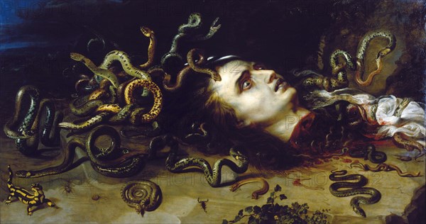 Head of Medusa, c1617-1618. Creator: Rubens; Pieter Paul (1577-1640).