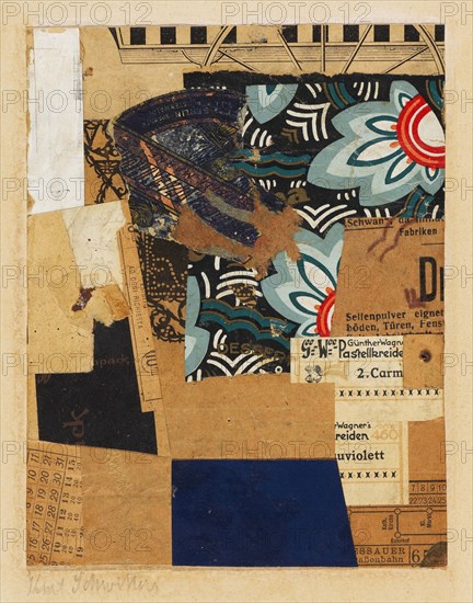 Uviolett, 1926-1928. Creator: Schwitters; Kurt (1887-1948).