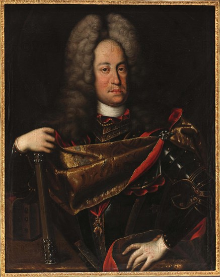 Portrait of Charles VI (1685-1740), Holy Roman Emperor, c1740. Creator: Anonymous ().