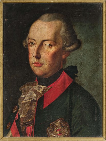 Portrait of Emperor Joseph II (1741-1790), c1780. Creator: Anonymous ().