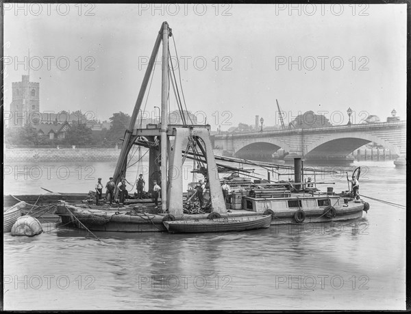 Putney Reach, Wandsworth, Greater London Authority, 1906. Creator: William O Field.