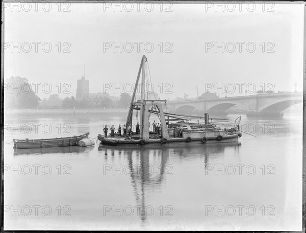 Putney Reach, Wandsworth, Greater London Authority, 1906. Creator: William O Field.