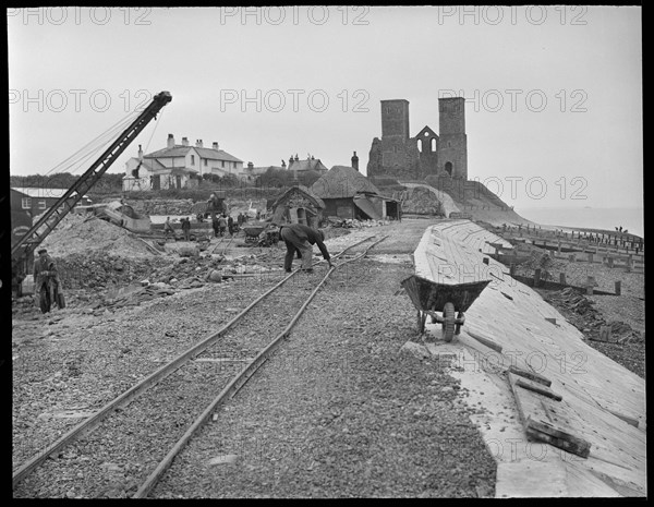 Reculver, Herne Bay, Canterbury, Kent, 1953. Creator: Ministry of Works.