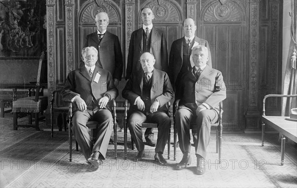 Officers, World Court League, 1916. Creator: Bain News Service.