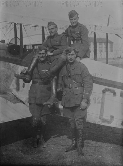 E. Wilmot, J. Gray, D.M. McBeath, and Bonnard, between c1915 and c1920. Creator: Bain News Service.