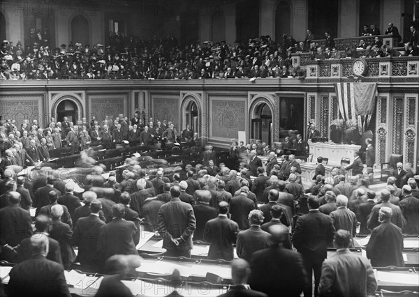 House of Representatives in Session, between c1910 and c1915. Creator: Bain News Service.