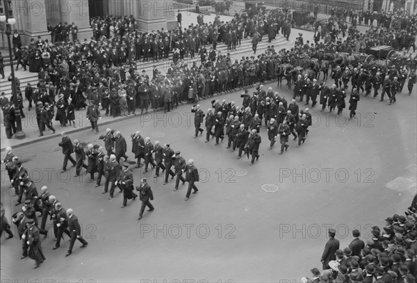 Sickles Funeral, 1914. Creator: Bain News Service.