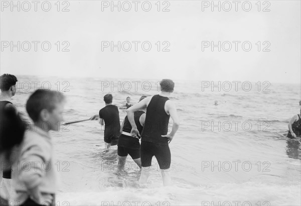 Water baseball, 1914. Creator: Bain News Service.