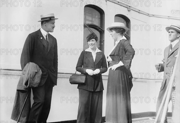 Cyrus McCormick, Miss P. Dowdall, Marcella Andrews, between c1910 and c1915. Creator: Bain News Service.