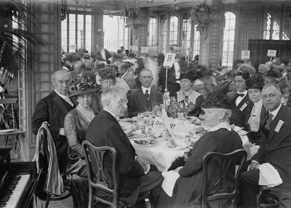 Community chorus luncheon, 1917. Creator: Bain News Service.