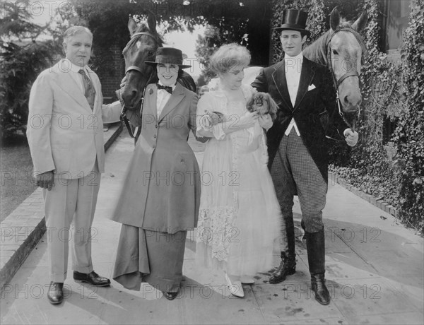 Geraldine Farrar with Lou Tellegen, between c1915 and c1920. Creator: Bain News Service.