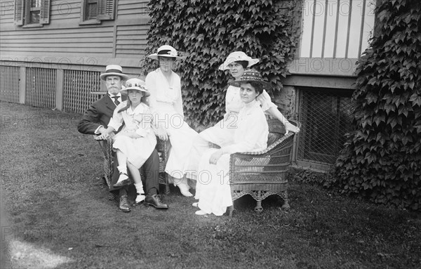 Hughes Family, 7/3/16, 1916. Creator: Bain News Service.